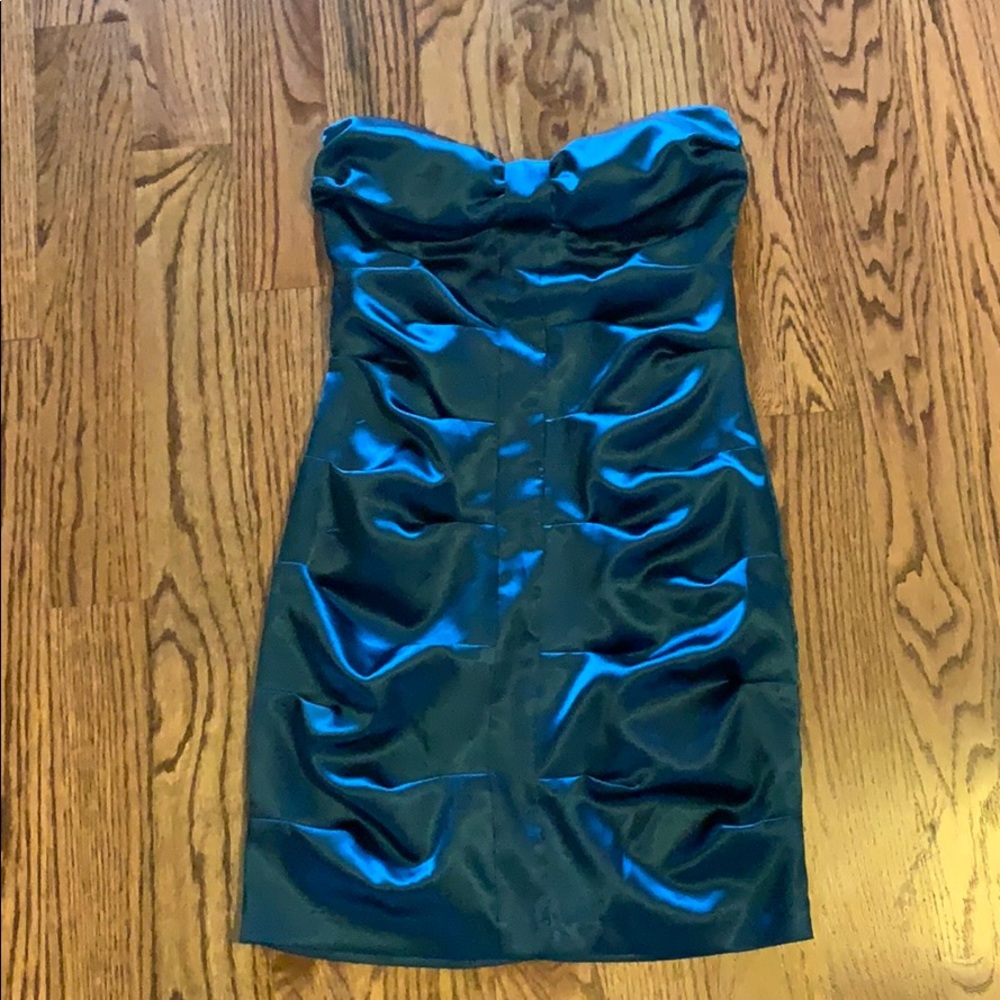 NWT dark turquoise cocktail dress size 3